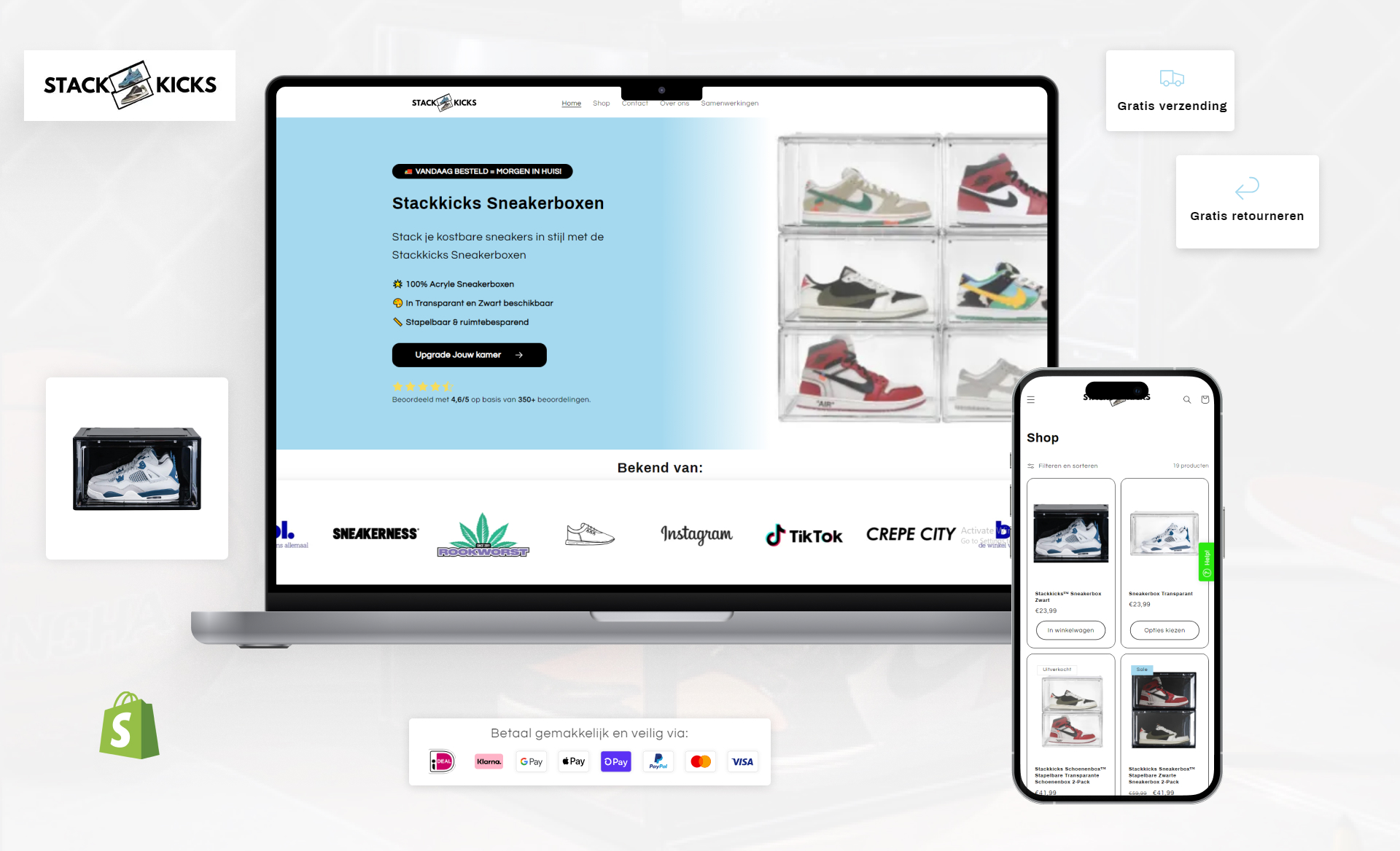 StackKicks — E-commerce
